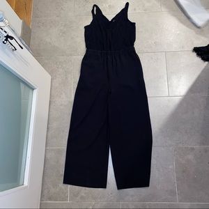 Loft black jumpsuit